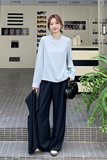 设计感气质显瘦西服套装女2025春秋季新款韩版宽松休闲通勤三件套，女装套装/套裙，2C218