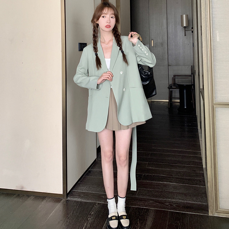 新品已出货！！！高级感廓形西装2C127-8818-P130-K188,女装西装,2C127