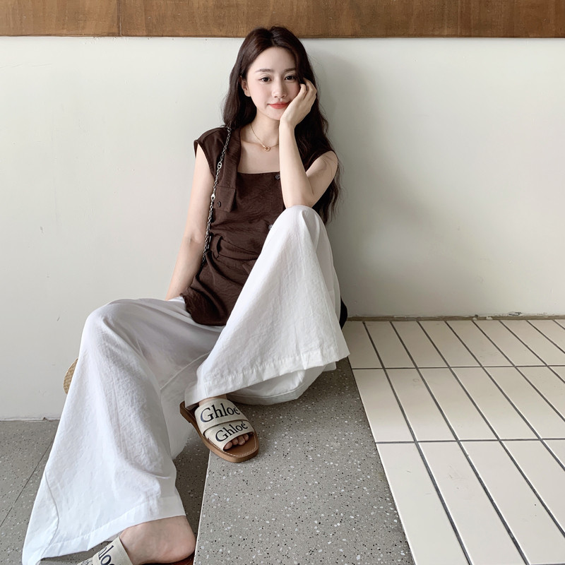 2025现货新款棉麻气质款套装P155-K218,女装套装/套裙,2C299