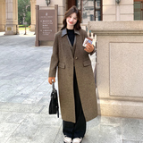 现货加棉加厚厚款毛呢大衣2c280-p195-k278，女装风衣，2C280