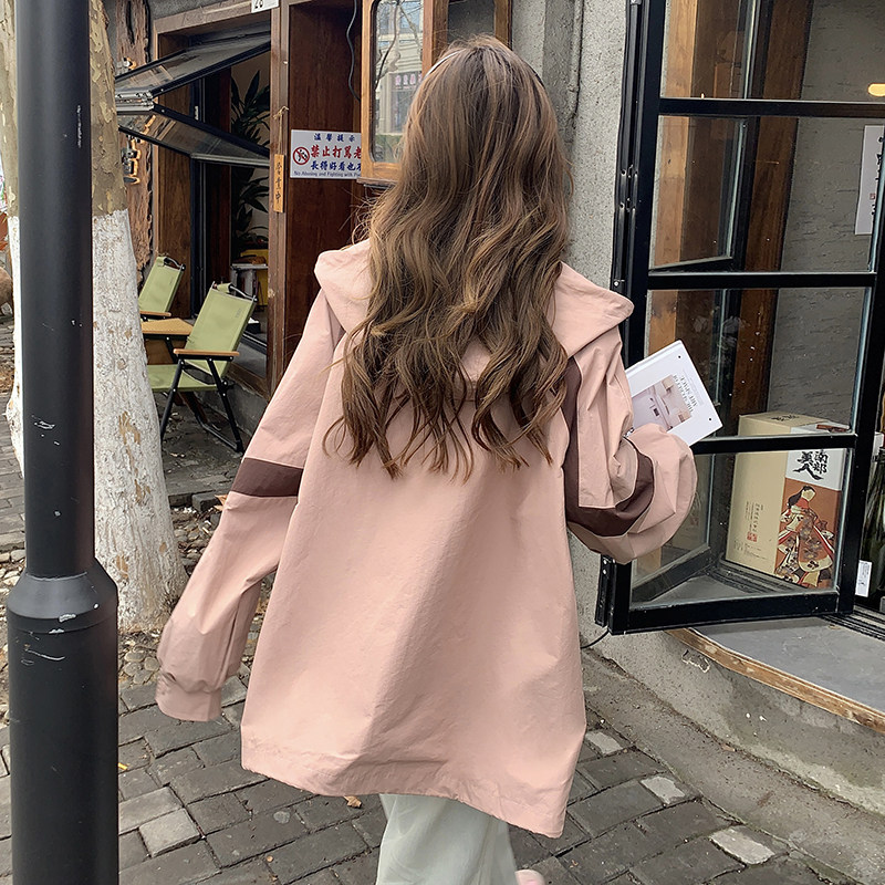 【秋款现货】百搭冲锋衣外套088-6607p135控188,女装短外套,2C088