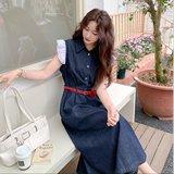 【大货已出】短袖牛仔连衣裙女2025夏季2C227/2532/P155K208，女装连衣裙，2C227