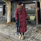 2026新款冬季长款羽绒282-Y19高克重新标90绒P390k588，女装羽绒服，2D009