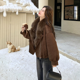 现货新款2159-P485-K669新标90白鸭绒派克服，女装派克服，2B114