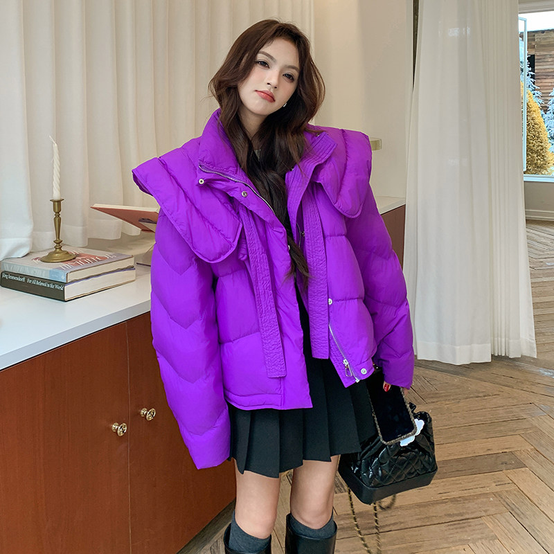 现货2025冬季白鸭绒外套高级感设计师款092-9292-P298-K398,女装羽绒服,2C092