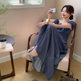 现货天丝牛仔上衣+半身裙两件套套装7607-P145-K198，女装套装/套裙，2C159