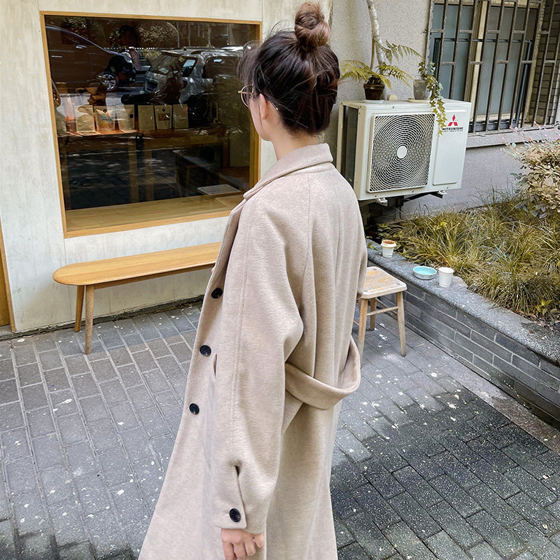 D585_P155_控228羊毛纯色大衣女,女装毛呢外套,2C370