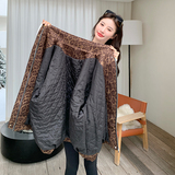 现货豹纹加棉外套2C277-5839-P165-K268，女装棉衣/棉服，2C277