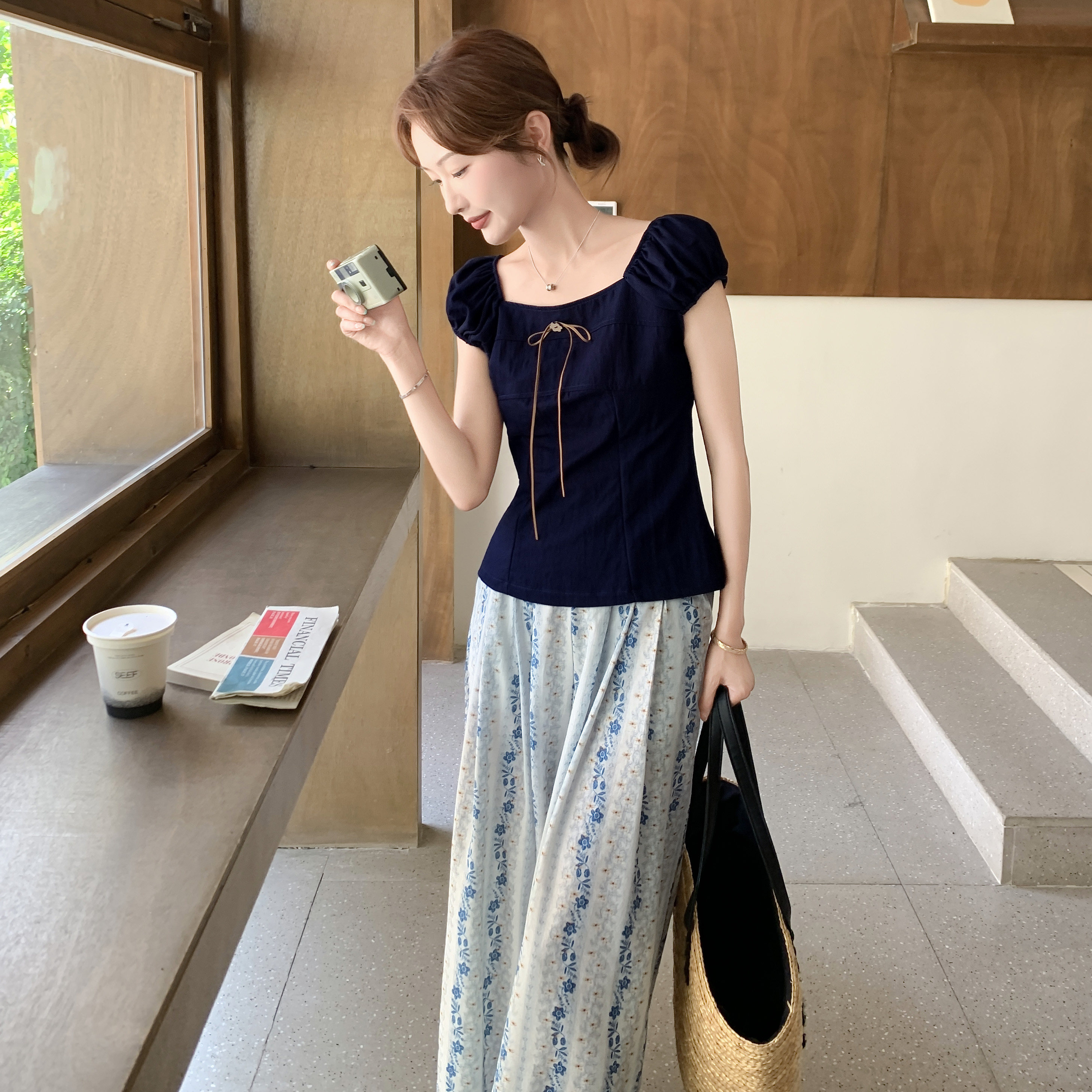 夏季夏季复古气质套装2C122-F165-P160-K238,女装套装/套裙,2C122