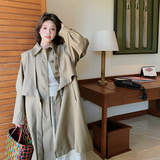 【15天出货】24春新品披肩两件套韩版风衣2401-P195-K255，女装风衣，2C317A