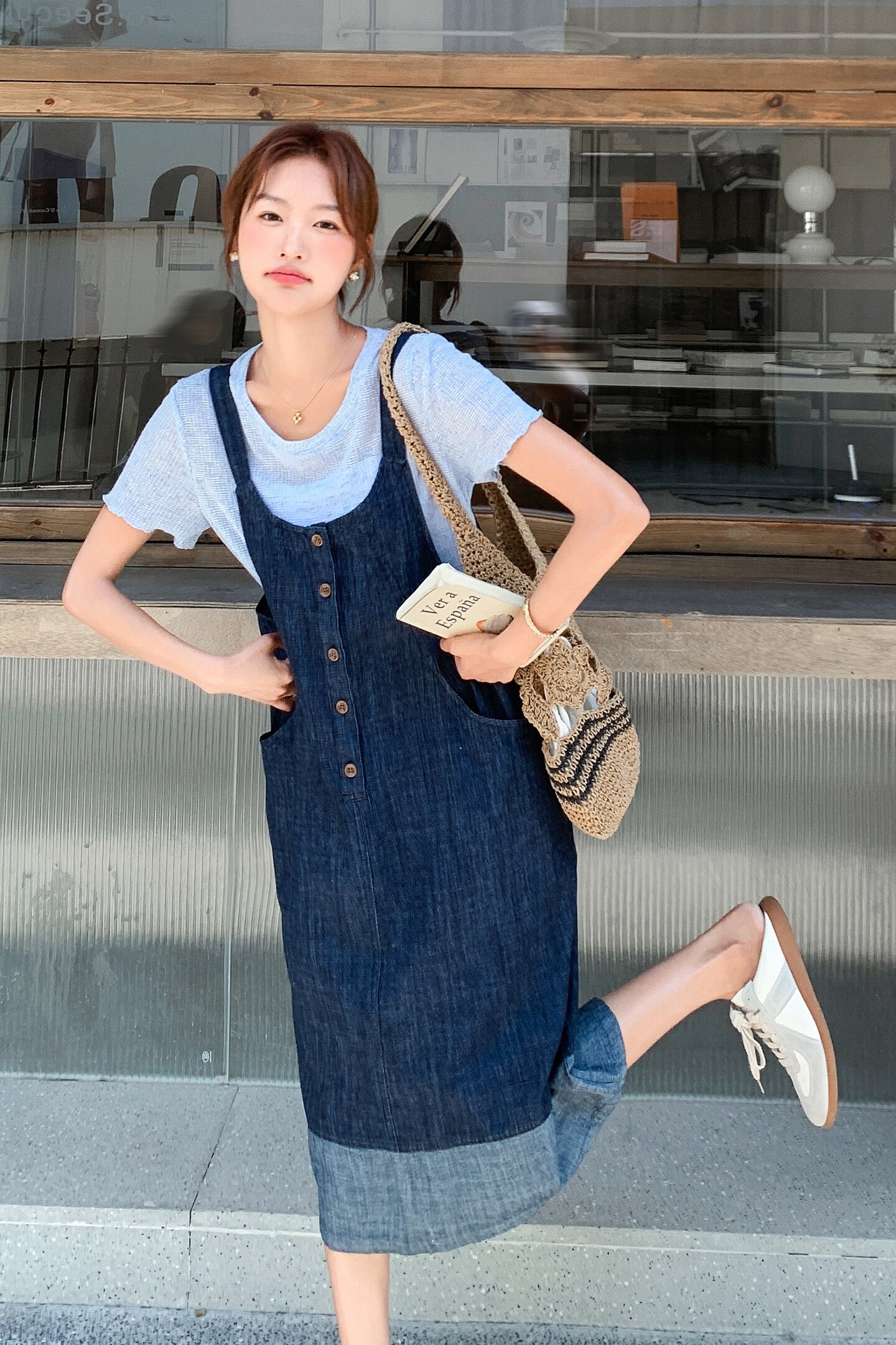 【大货已出】时尚套装女夏背带裙两件套2C227/2557/P135K198,女装套装/套裙,2C227