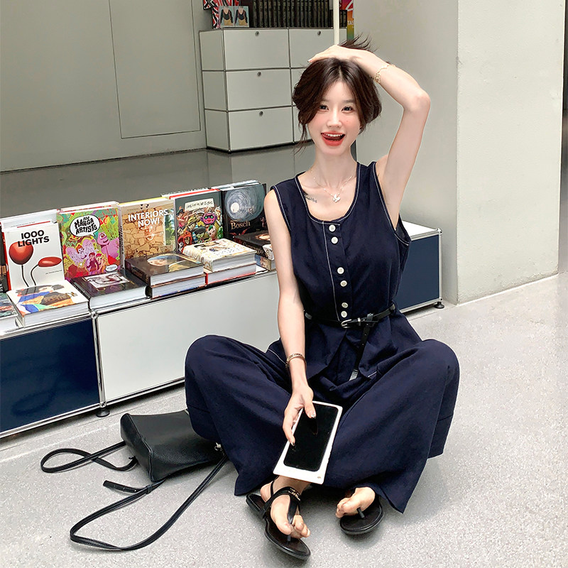 主推现货 2025扣子上衣阔腿裤套裤送皮带C022-9142-P155-K228图片
