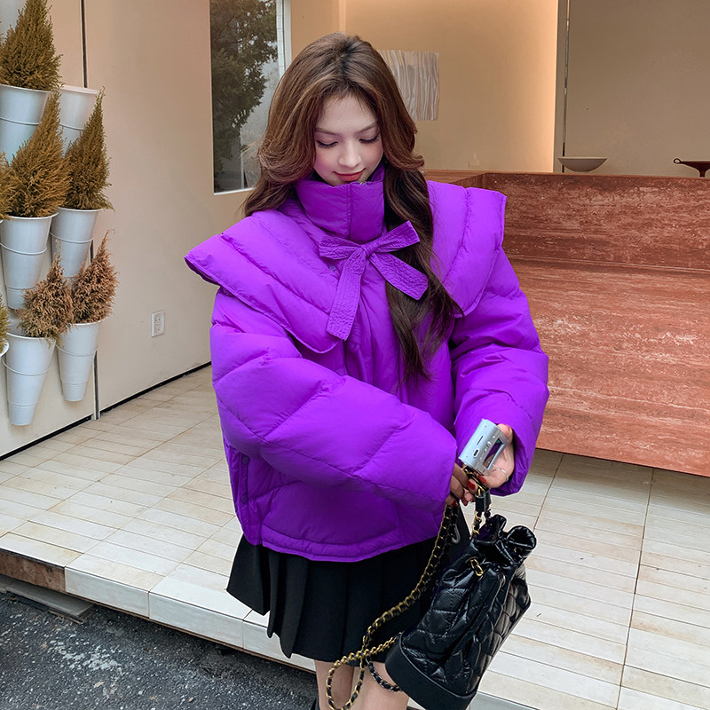 现货2025冬季白鸭绒外套高级感设计师款092-9292-P298-K398,女装羽绒服,2C092