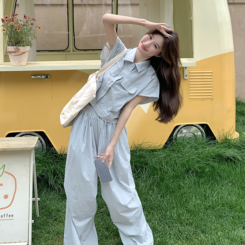 【大货已出】敲好看夏日清凉防晒套装2C088-6632P145K198,女装套装/套裙,2C088