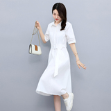 2025夏装新款纯色连衣裙6017-1，女装连衣裙，奕可儿，女装连衣裙，奕可儿