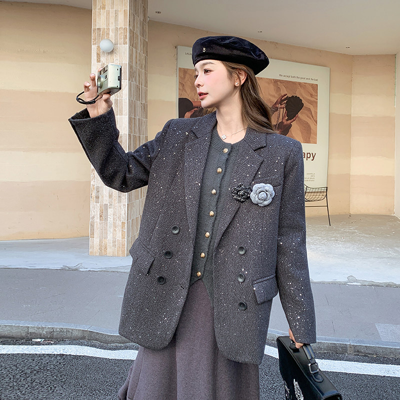 现货冬季90绒羽绒内搭大衣2C098-8651P225K328,女装毛呢外套,2C098