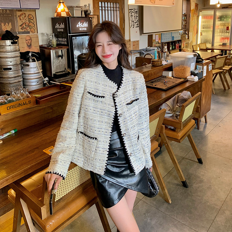 已出大货！【新品】早春法式小香风外套2C030-2321-P135-K188,女装短外套,2C030