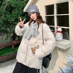 现货主推羽绒服+围脖P255-K345图片