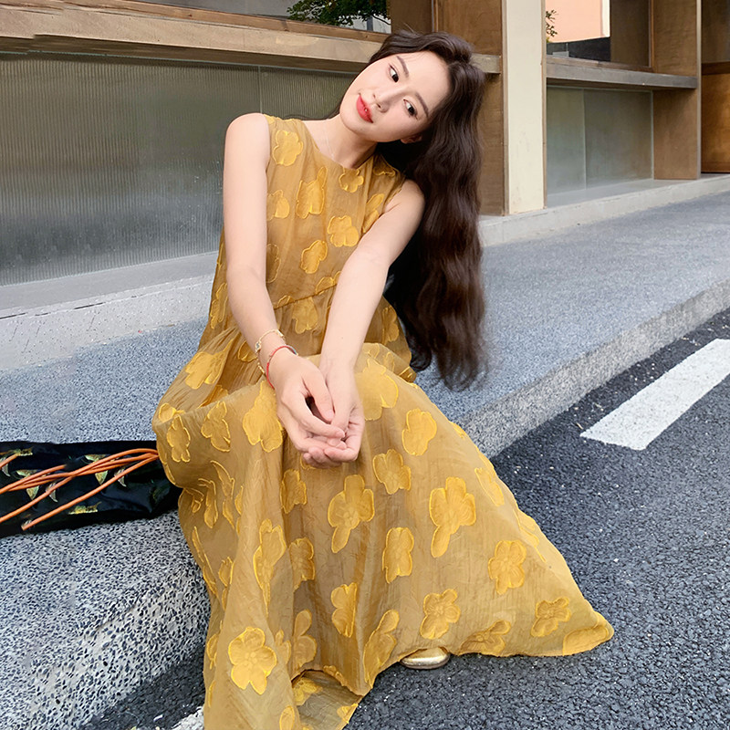 现货附买家秀新面料提花连衣裙2C139-8535-P125-K188,女装连衣裙,2C139