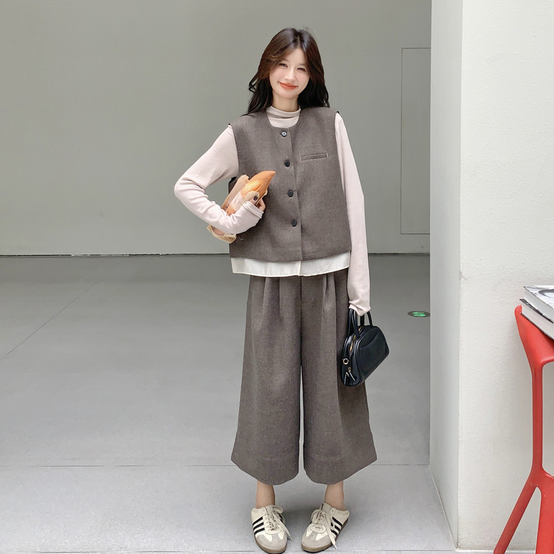 咖色绣花小香风毛呢外套2025新款女秋冬独特超好看高级感呢子上衣,女装套装/套裙,2C159
