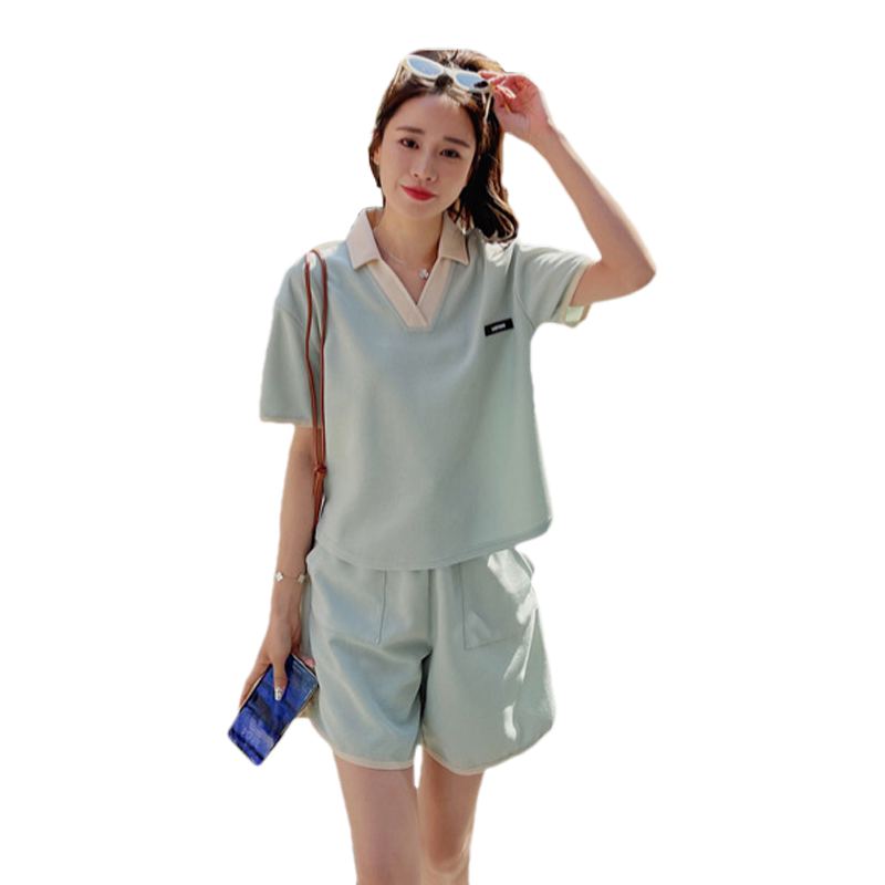 【现货+买家秀】休闲减龄运动风撞色套装088-2375p125控178,女装套装/套裙,2C088