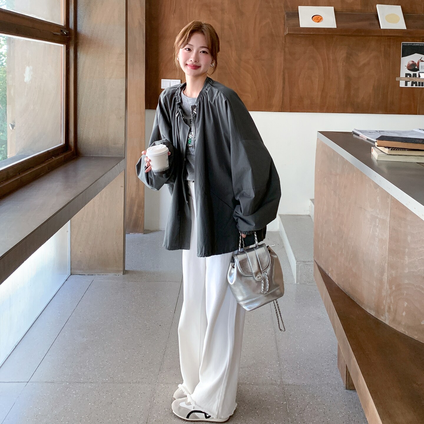 大货韩版宽松oversize工装外套2C206-L591-P165-K248,女装短外套,2C206