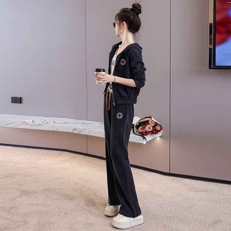 2025春秋新款运动套装休闲潮外套1C086-881-P145-K218,女装套装/套裙,2D044