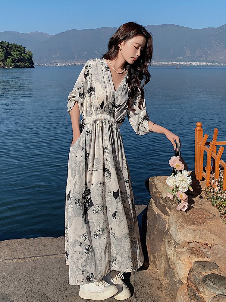 女装 女士精品 连衣裙 668310453图片