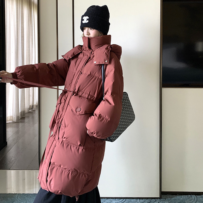 2024长款休闲洋气时尚羽绒服,女装羽绒服,1D066-1