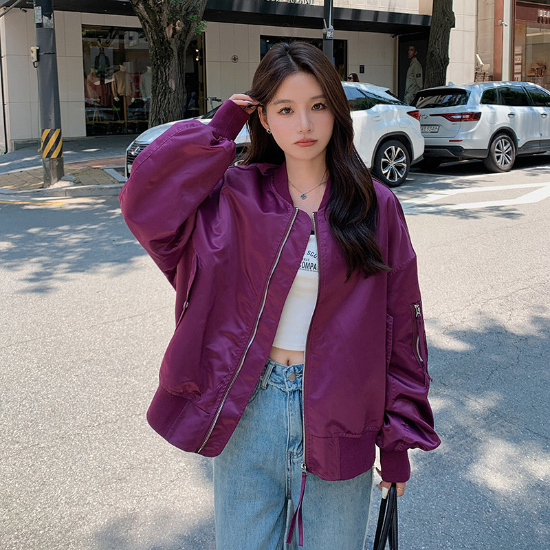 2026年秋棒球服2C066-BQ001-P110-K158,女装短外套,2C066