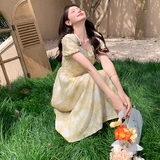 【新款】印花夏季连衣裙中长款2D111-A682P130K188，女装连衣裙，2D111