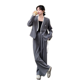 现货主推2026秋设计款休闲时尚两件套装C252-2601P160K238，女装套装/套裙，2C252