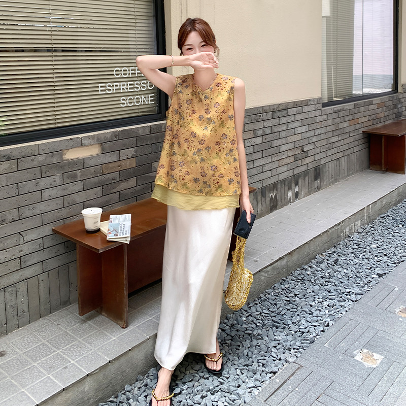 现货 新款中式半裙套装 983/P165/K238图片