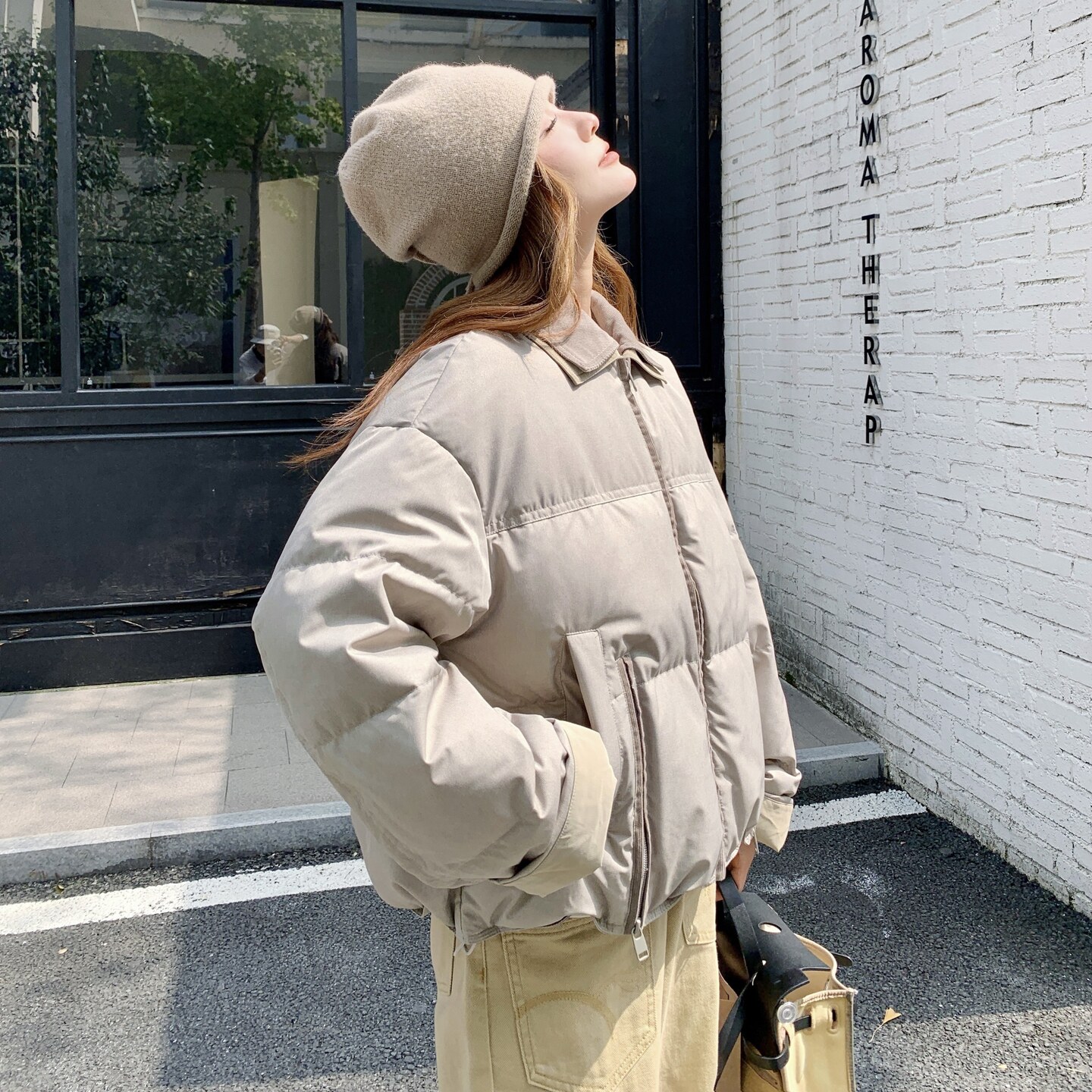 现货  新款90白鸭绒加厚面包服 2D035-25120P255K378图片