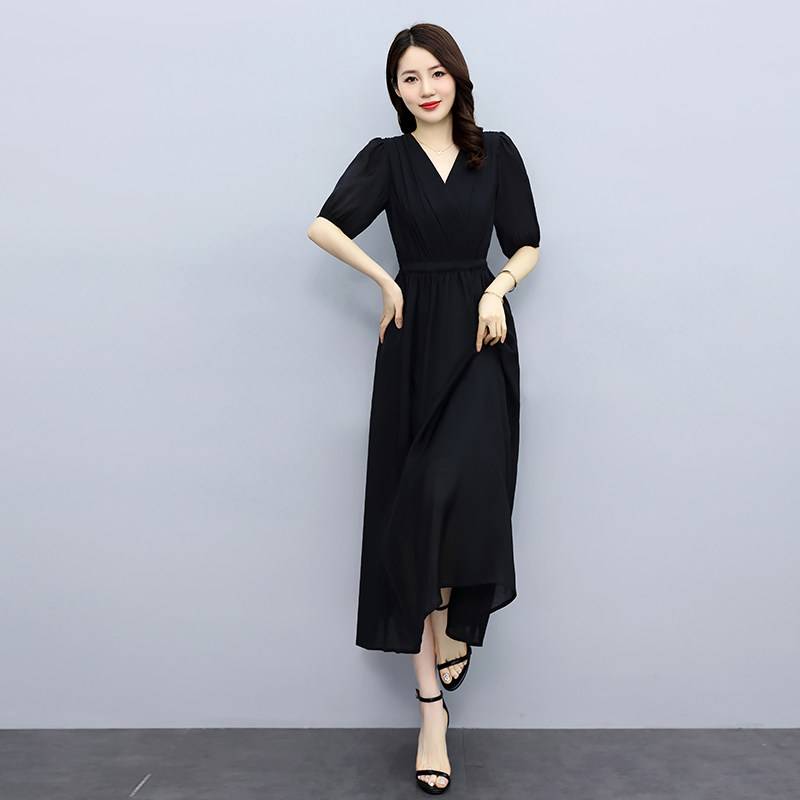 2025夏装新款连衣裙6019，女装连衣裙，奕可儿,女装连衣裙,奕可儿
