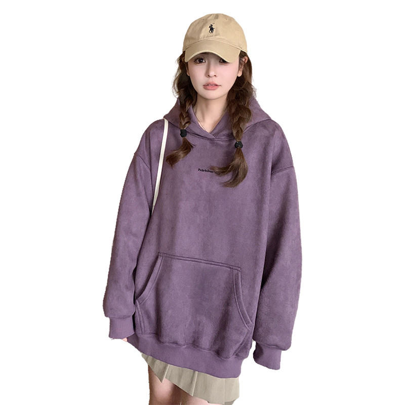 2026年秋紫色卫衣外套2C066-3715-P125-K178,女装卫衣/绒衫,2C066