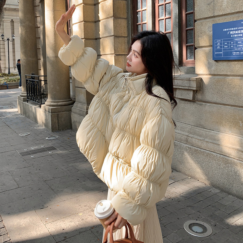 韩系高级感休闲气质羽绒服女2025冬季新款小个子加厚保暖减龄外套,女装羽绒服,2B140
