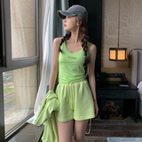 【夏款现货+买家秀】多色简约时尚休闲套装088-2366p145控198，女装套装/套裙，2C088