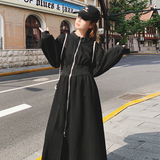 【24春】高品质连衣裙！复古开叉拉链卫衣裙1002-P135K188，女装连衣裙，2C069