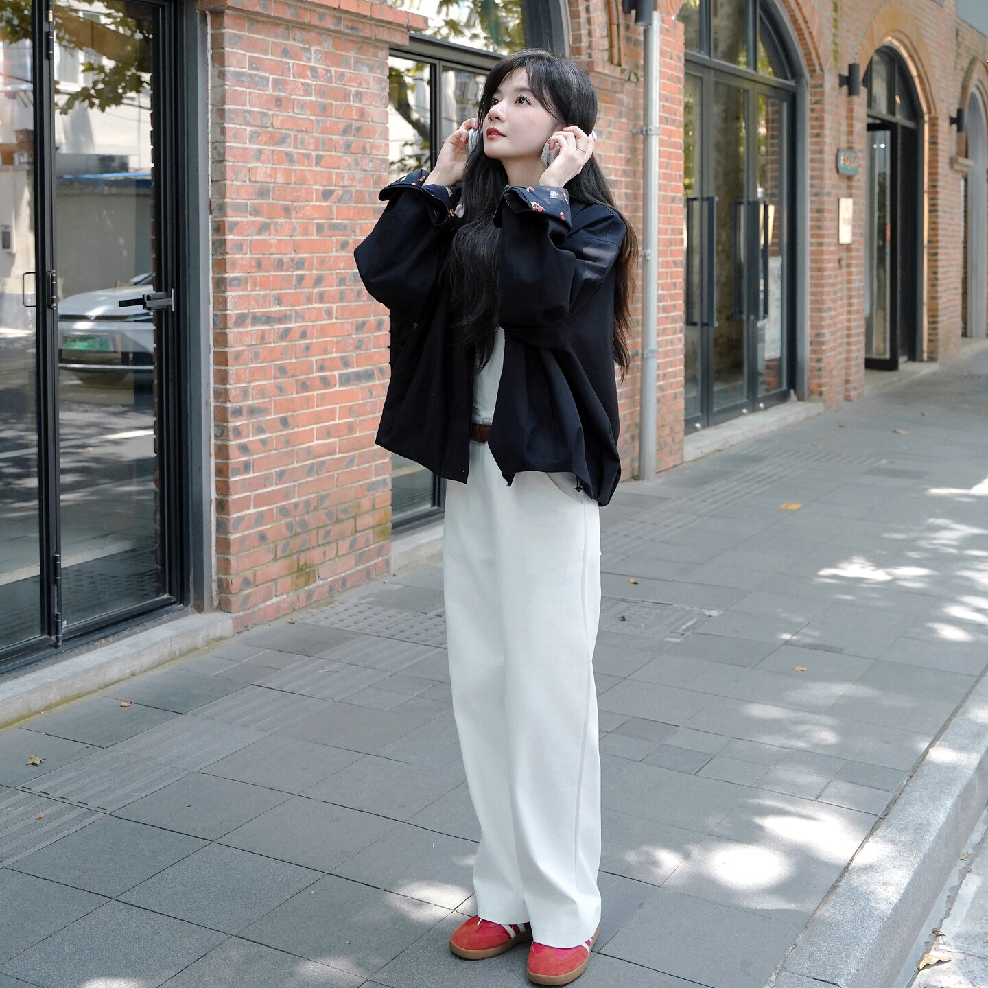 【新款】撞色短款夹克D76P145K228,女装短外套,2D008