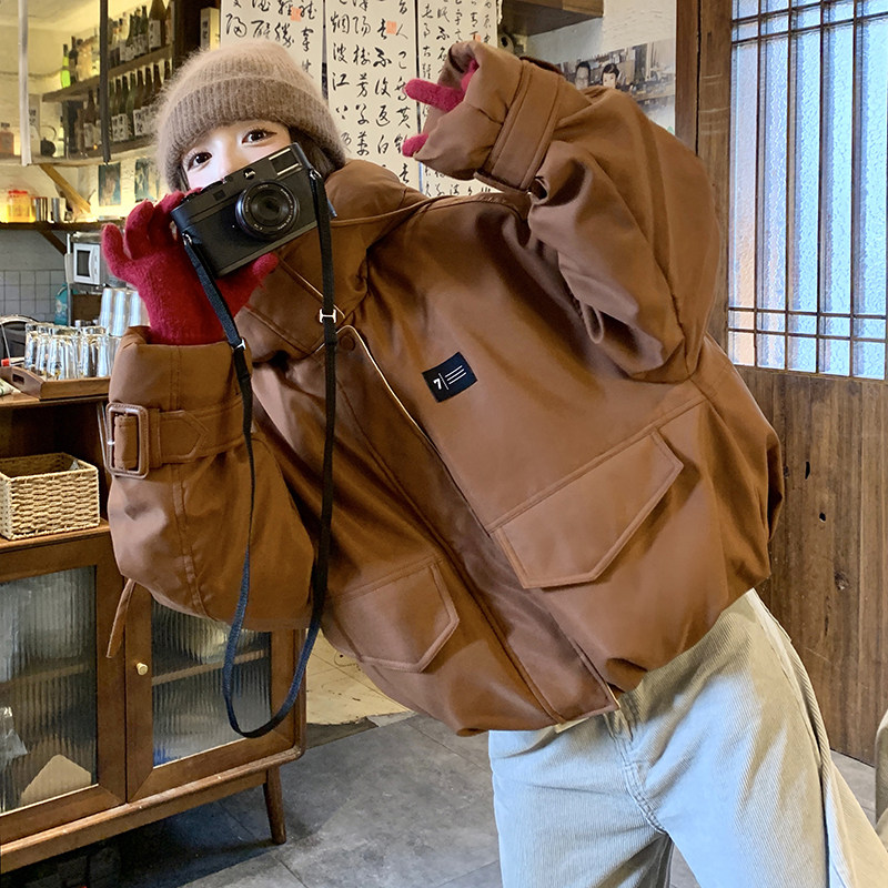 【预售】减龄保暖简约连帽时尚羽绒服088-9933p195k298,女装短外套,2C088