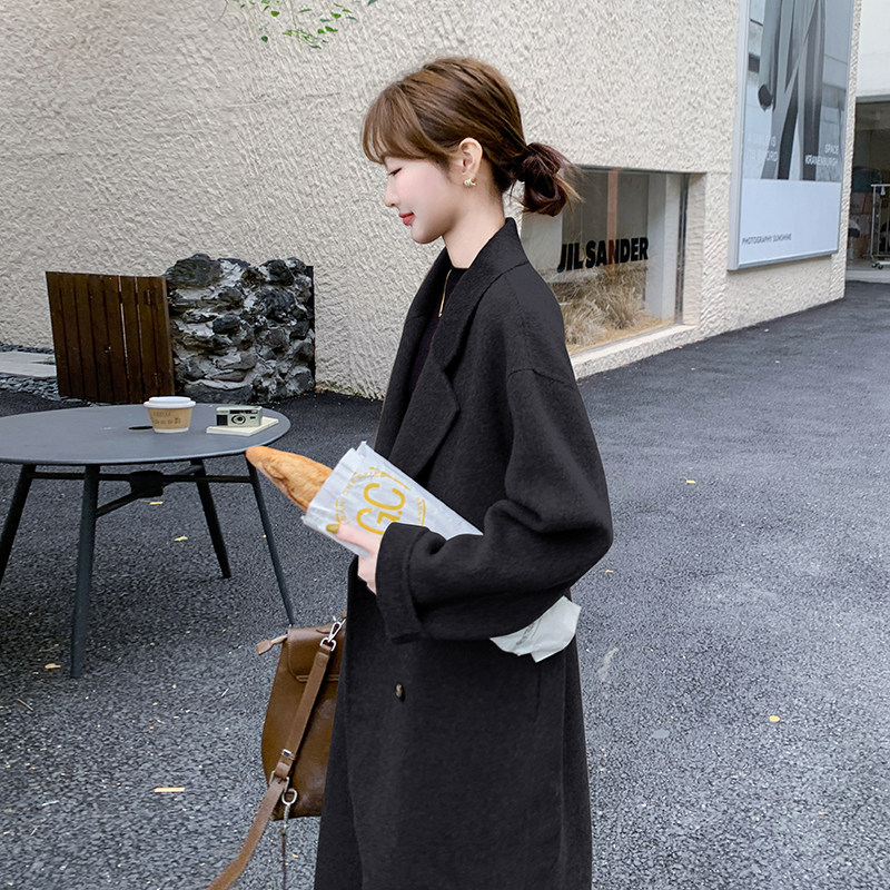 现货新款加厚夹棉毛呢大衣2C115-2227-P165-K238,女装毛呢外套,2C115