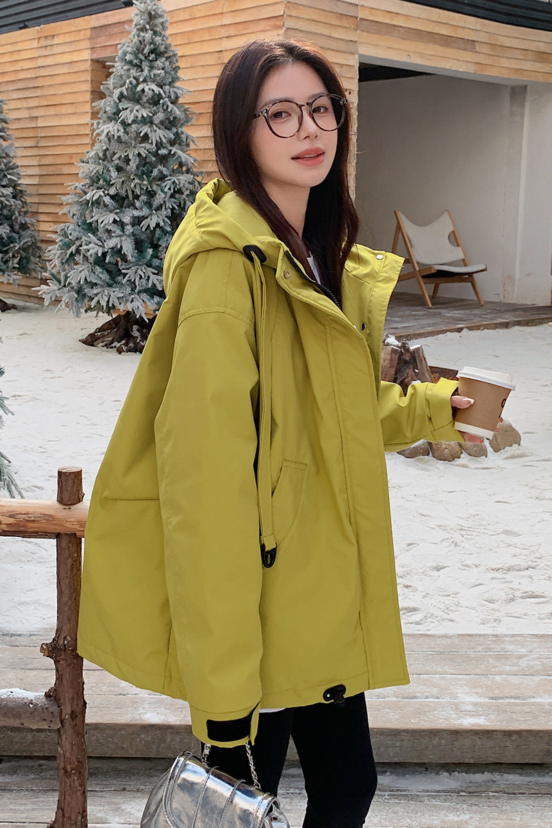 现货派克羽绒服户外运动冲锋衣连帽外套2C233-8865-P265-K379,女装羽绒服,2C233