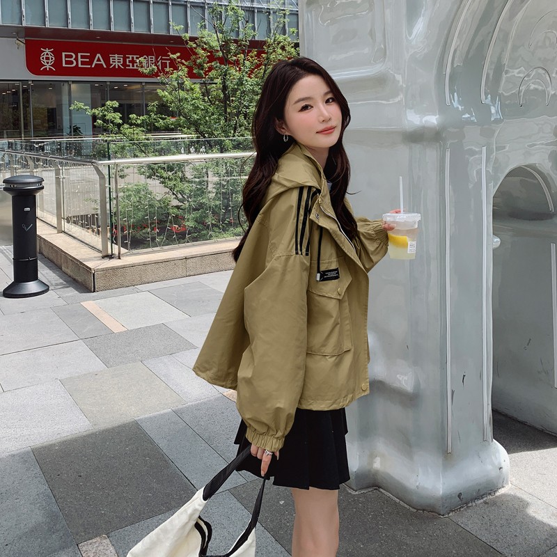 【新品档口现货】2025女装休闲秋装风衣外套266,女装短外套,2C266