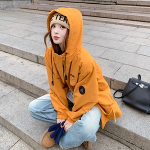 洋气炸街加绒加厚派克棉服女2025冬新款韩系高级感休闲冲锋衣外套图片
