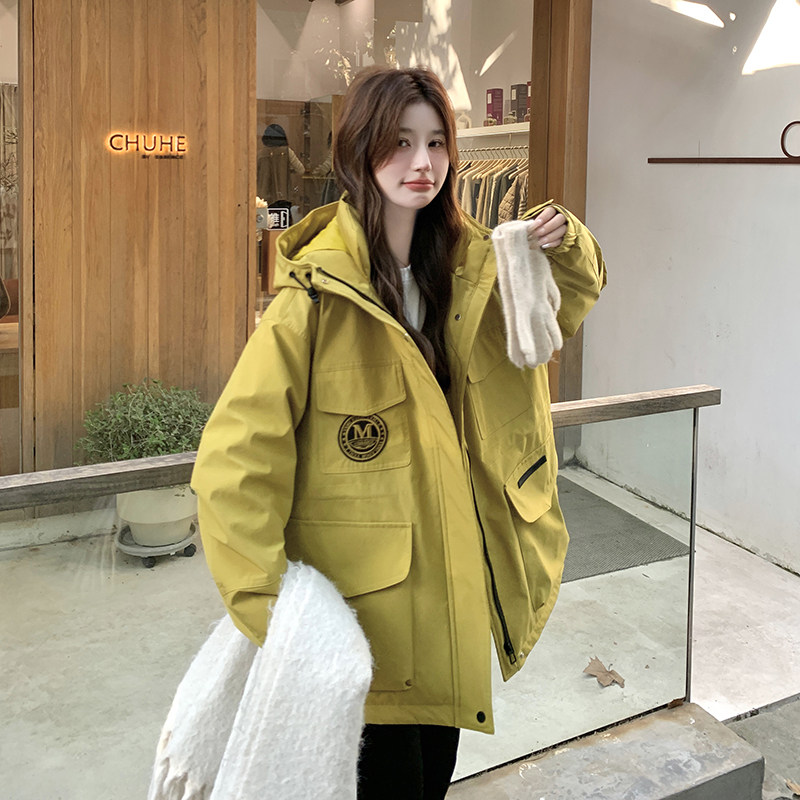 现货冬季时尚新款90绒派克羽绒服2C098-8635P305K438,女装派克服,2C098
