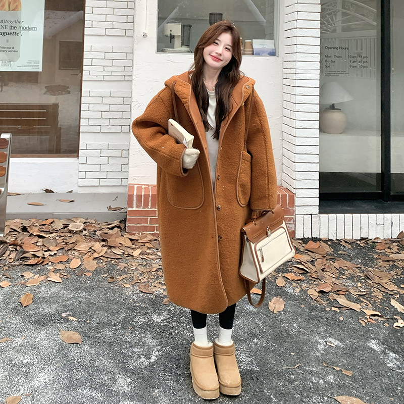 新品羊羔毛外套2c113-8826-p195-k288,女装毛呢外套,2C113