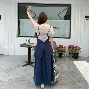 好数据 夏新品 短袖拼接吊带裙假两件连衣裙2C259-7725-P155-K228图片