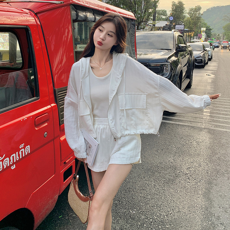 【夏款现货】数据好显瘦不挑人的套装088-6611p135k188图片