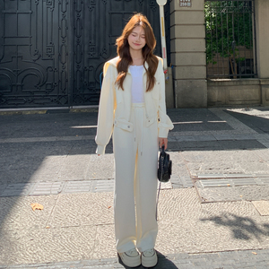 现货 时尚休闲运动风套装女2025秋季新款2D036一6666一p165一K238图片